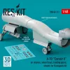 ResKit Models A-7D Corsair II – légbeömlők, futóműaknák, futómű és kerekek