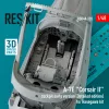 ResKit Models A-7E Corsair II cockpit early version (Detailed edition) for Hasegawa kit (3D Printed) - részletes cockpitkészlet