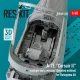 ResKit Models A-7E Corsair II cockpit early version (Detailed edition) for Hasegawa kit (3D Printed) - részletes cockpitkészlet