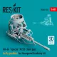ResKit Models AH-64 Apache M230 chain gun (in fly position) for Hasegawa/Academy kit (3D Printed) - M230 Chain Gun gépágyú, repülési helyzetben