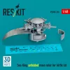 ResKit Models Sea King unfolded main rotor for Airfix kit (3D printed) - kihajtott főrotor