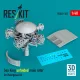 ResKit Models Sea King unfolded main rotor for Hasegawa kit (3D Printed) - kihajtott főrotor