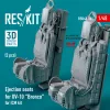 ResKit Models Ejection seats for OV-10 Bronco (2 pcs) for ICM kit (3D Printed) - katapultülések, 2 db