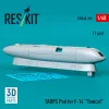 ResKit Models TARPS pod for F-14 Tomcat (1 pcs) (3D printed) - TARPS – konténer, 1 db