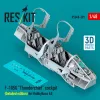 ResKit Models F-105G Thunderchief cockpit (Detailed edition) for HobbyBoss kit (3D Printed) - részletes cockpitkészlet