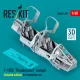ResKit Models F-105G Thunderchief cockpit (Detailed edition) for HobbyBoss kit (3D Printed) - részletes cockpitkészlet
