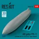 ResKit Models 480 gallon FPU-11 fuel tank for F/A-18 (E,F,G) Super Hornet (1 pcs) (3D Printed) - F/A-18 (E,F,G) Super Hornet – 480 gallonos FPU-11 üzemanyag-póttartály, 1 db