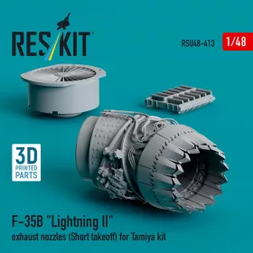   ResKit Models F-35B Lightning II – hajtómű-fúvócső rövid fel- és leszállási helyzethez
