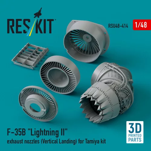 ResKit Models F-35B Lightning II – hajtómű-fúvócsövek függőleges leszállási helyzethez
