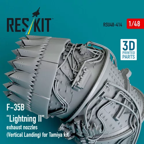 ResKit Models F-35B Lightning II – hajtómű-fúvócsövek függőleges leszállási helyzethez