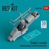 ResKit Models Rafale C cockpit (Detailed edition) for Revell/Academy kit (3D printed) - részletes cockpitkészlet