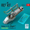 ResKit Models Rafale (C, M) cockpit (Detailed edition) for HobbyBoss kit (3D printed) - részletes cockpitkészlet