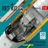 ResKit Models Rafale (C, M) cockpit (Detailed edition) for HobbyBoss kit (3D printed) - részletes cockpitkészlet