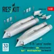 ResKit Models B-1B Lancer – gondolák, légbeömlők, késői 1. típusú fúvócsövek, zárt motortérrel