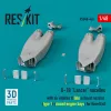 ResKit Models B-1B Lancer – gondolák, légbeömlők, késői 1. típusú fúvócsövek, zárt motortérrel