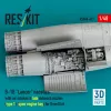 ResKit Models B-1B Lancer – gondolák, légbeömlők, késői 1. típusú fúvócsövek, nyitott motortérrel
