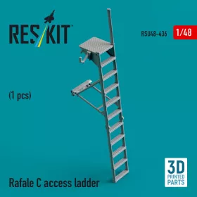   ResKit Models Rafale C access ladder – 1:48 beszállólétra