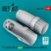 ResKit Models F-15 Eagle/Strike Eagle (A,B,C,D,E korai,J) F100-PW-220 nyitott – hajtómű-fúvócsövek