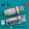 ResKit Models F-15 Eagle/Strike Eagle (A,B,C,D,E korai,J) F100-PW-220 nyitott – hajtómű-fúvócsövek