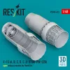 ResKit Models F-15 (A, B, C, D, E, J) (F100-PW-220) nyitott – hajtómű-fúvócsövek