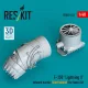 ResKit Models F-35B Lightning II exhaust nozzle (Short takeoff) for Italeri kit (3D printed) - hajtómű-fúvócső