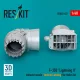 ResKit Models F-35B Lightning Exhaust nozzle (Vertical Landing) for Italeri kit (3D printed)(1/48) - hajtómű-fúvócső