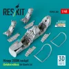 ResKit Models Mirage 2000N cockpit (Detailed edition) for Kinetic kit (3D Printed) - részletes cockpitkészlet
