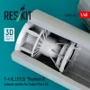 ResKit Models F-4 (E, J, F, G, S) Phantom II exhaust nozzles for Zoukei-Mura kit (3D Printed) - hajtómű-fúvócsövek