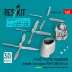ResKit Models P-47D 11/25/30 Thunderbolt – légcsavar, motor, motorburkolat, zárt motorburkolat