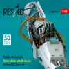 ResKit Models Rafale M cockpit (Basic edition with 3D decals) for Revell/Academy kit (3D printed) - alap cockpitkészlet 3D matricákkal