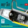 ResKit Models Rafale M cockpit (Basic edition with 3D decals) for Revell/Academy kit (3D printed) - alap cockpitkészlet 3D matricákkal