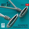 ResKit Models Sea King blade fold restraint systems for Airfix kit (3D Printed) - rotorlapát-rögzítő rendszer