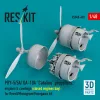 ResKit Models PBY-5/5A/OA-10A Catalina – légcsavar-, motor- és burkolatkészlet, zárt motortérrel, Revell/Monogram/Hasegawa makettekhez