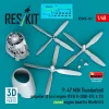 ResKit Models P-47 M/N Thunderbolt – légcsavar, motor, motorburkolat, zárt motorburkolat