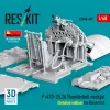 ResKit Models P-47D-25,26 Thunderbolt cockpit (Detailed edition) for MiniArt kit (3D Printed) - részletes cockpitkészlet