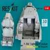 ResKit Models F-35A Lightning II cockpit (Detailed edition) for Tamiya kit (3D Printed) - részletes cockpitkészlet