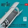 ResKit Models F-104 (A, C, D, J, G) Starfighter exhaust nozzle for Hasegawa/Eduard (1195, 1196, 1133, 11130) kit (3D Printed) - hajtómű-fúvócső
