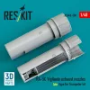 ResKit Models RA-5C Vigilante exhaust nozzles late type for Trumpeter kit (3D Printed) - hajtómű-fúvócsövek