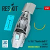 ResKit Models A-10A Thunderbolt II cockpit (Detailed edition) for GWH kit (3D Printed) - részletes cockpitkészlet