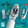 ResKit Models A-10A Thunderbolt II cockpit (Detailed edition) for GWH kit (3D Printed) - részletes cockpitkészlet