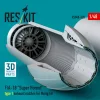 ResKit Models F/A-18 Super Hornet type 1 exhaust nozzles for Meng kit (3D Printed) - F/A-18 Super Hornet 1. típus – hajtómű-fúvócsövek