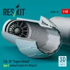 ResKit Models F/A-18 Super Hornet type 2 exhaust nozzles for Meng kit (3D Printed) - F/A-18 Super Hornet 2. típus – hajtómű-fúvócsövek