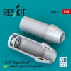 ResKit Models F/A-18 Super Hornet type 1 exhaust nozzles for Hasegawa kit (3D Printed) - F/A-18 Super Hornet 1. típus – hajtómű-fúvócsövek