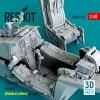 ResKit Models A-10C Thunderbolt II cockpit (Detailed edition) for GWH kit (3D Printed) - részletes cockpitkészlet