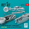 ResKit Models A-10 Thunderbolt II – futóműkészlet, repülési helyzetben kerékkészlettel