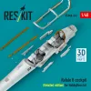 ResKit Models Rafale B cockpit (Detailed edition) for HobbyBoss kit (3D Printed) - részletes cockpitkészlet