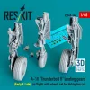 ResKit Models A-10 Thunderbolt II – futóműkészlet, repülési helyzetben kerékkészlettel