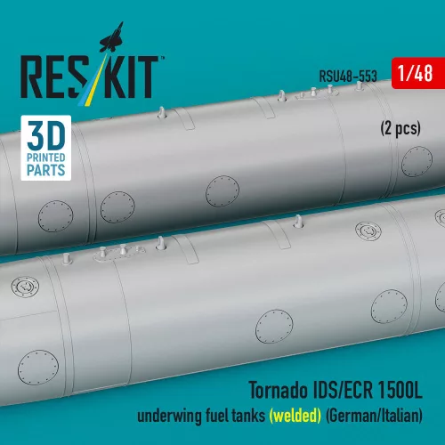 ResKit Models Tornado IDS/ECR – 1500 literes szárny alatti üzemanyag-póttartályok, 2 db