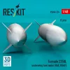 ResKit Models Tornado 2250L underwing fuel tanks (RAF, RSAF) (2 pcs) (3D Printed) - Tornado – 2250 literes szárny alatti üzemanyag-póttartályok, 2 db