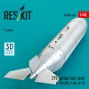 ResKit Models 275 gallon fuel tank (F-5E/F/N, F-20, AT-3) (1 pcs) (3D Printed) - 275 gallonos üzemanyag-póttartály, 1 db